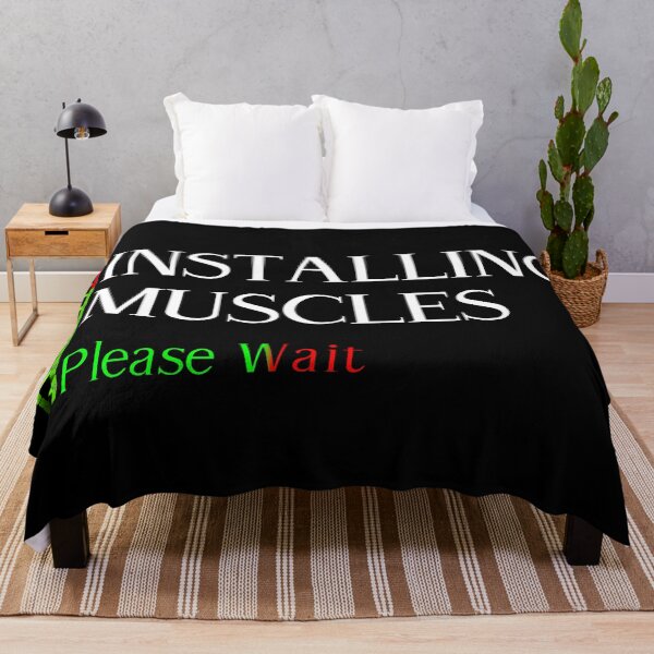 Item preview, Installing Muscles Please Wait designed and sold by BleuSky.