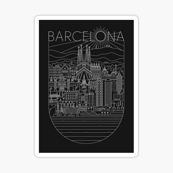 Item preview, Barcelona designed and sold by thepapercrane.