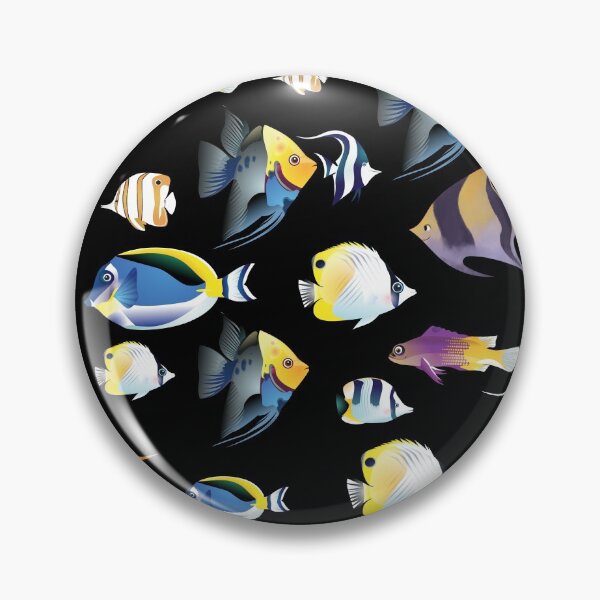 Item preview, Tropical Fishy Pattern Aquarium  designed and sold by loveoceanair.