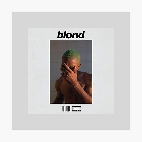 Item preview, Frank Ocean Blonde Album Cover designed and sold by Coolkinglou.
