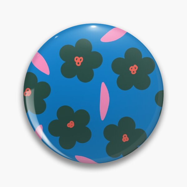 Item preview, Floral Repeat Blue designed and sold by JodiFeddon.