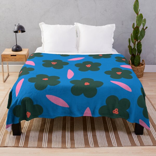 Item preview, Floral Repeat Blue designed and sold by JodiFeddon.
