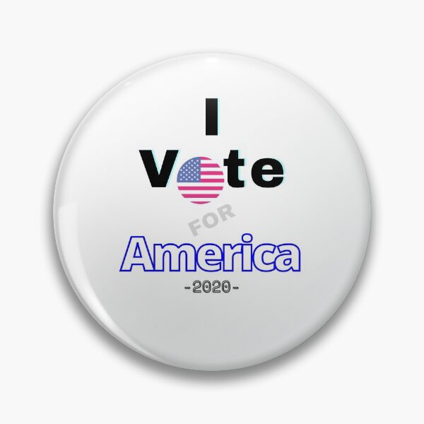 Item preview, I vote for America design designed and sold by AyeAyeBeans.