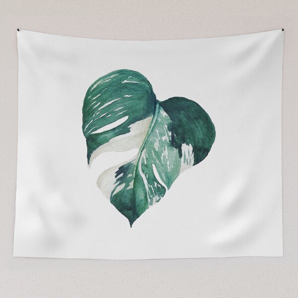 Item preview, Cute Plant Lover Design Variegated Monstera Albo Plant designed and sold by casadeloteria.