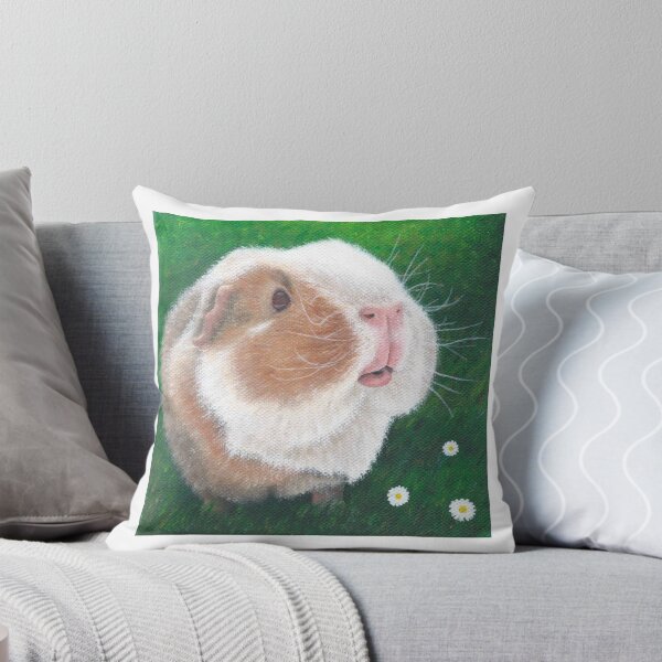 Item preview, Adorable Hand-Painted Guinea Pig Portrait designed and sold by ArtAFT.