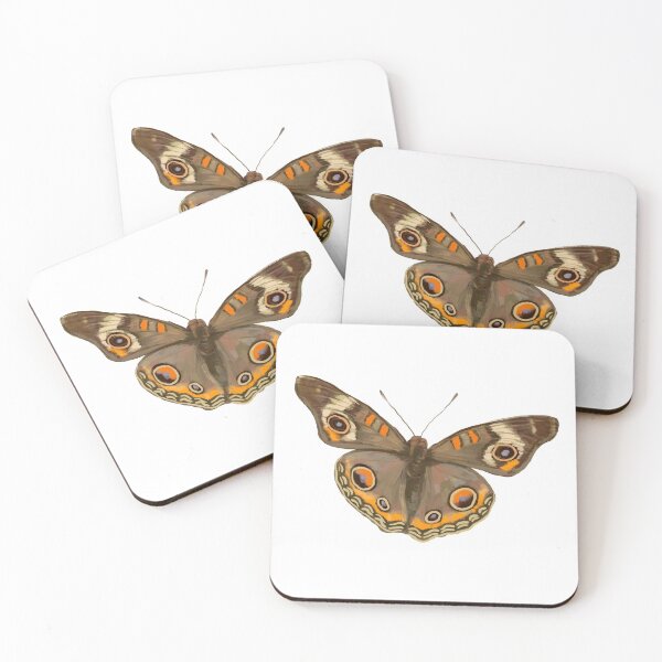 Item preview, Common Buckeye Butterfly designed and sold by Katie Morris Art.