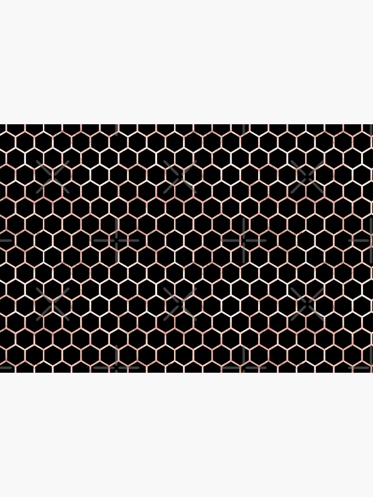 Rose Gold Honey Comb by whuaud