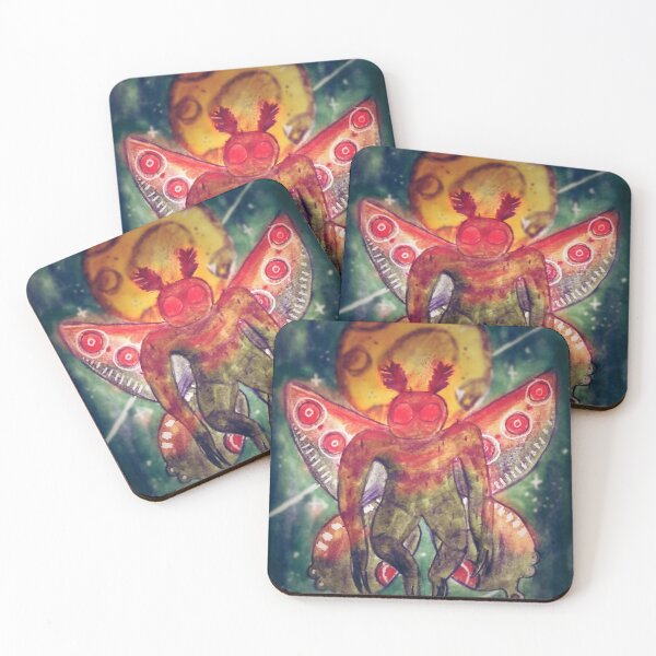 Item preview, Mothman aesthetic galaxy designed and sold by Playton333.