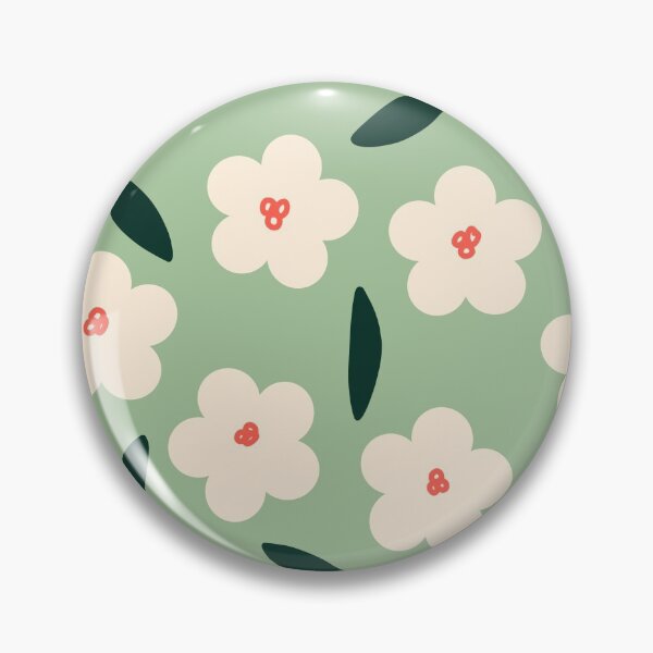 Item preview, Floral Repeat Green designed and sold by JodiFeddon.
