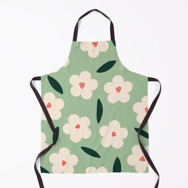 Item preview, Floral Repeat Green designed and sold by JodiFeddon.
