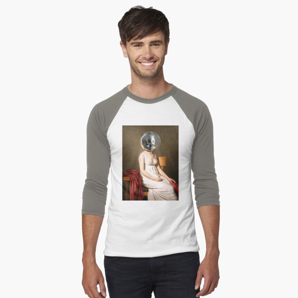 Item preview, Baseball ¾ Sleeve T-Shirt designed and sold by MsGonzalez.