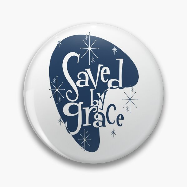 Item preview, Salvado por Grace MidMod Navy designed and sold by TheJoyfulLilyCo.