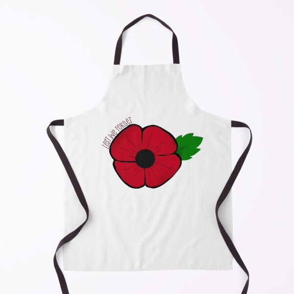 Item preview, Poppy Flower with Leaf Lest We Forget  designed and sold by Noelle Hyra.