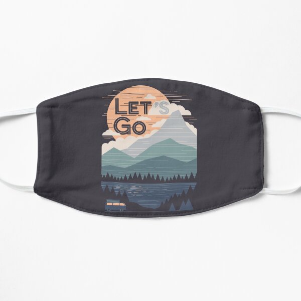 Let's Go Flat Mask