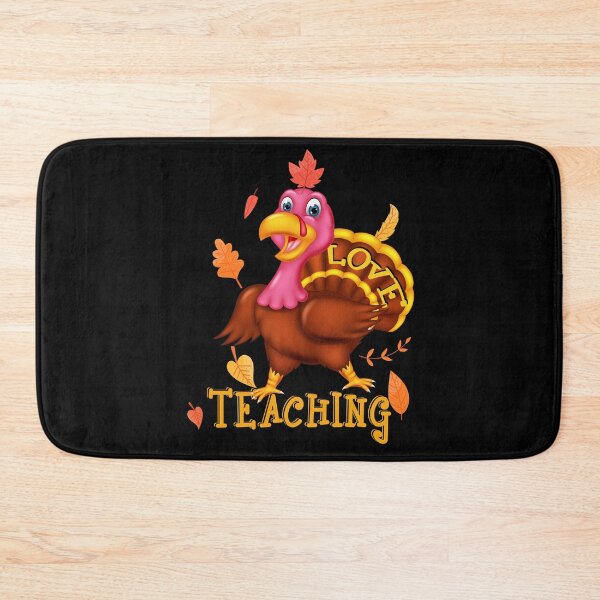 Item preview, LOVE Teaching Teacher Gift Turkey Autumn Fall Thanksgiving gift designed and sold by abiabo.