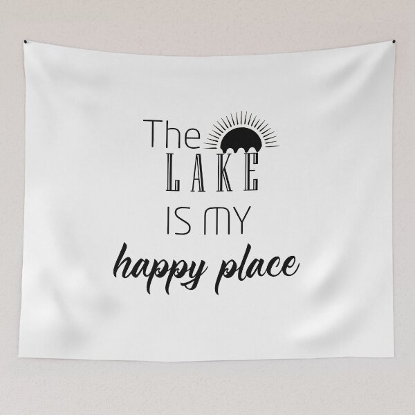 Item preview, The Lake is My Happy Place designed and sold by BestTshirtArt.