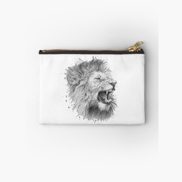 Item preview, The roar of the lion, lion roar watercolor designed and sold by DelzStudio.