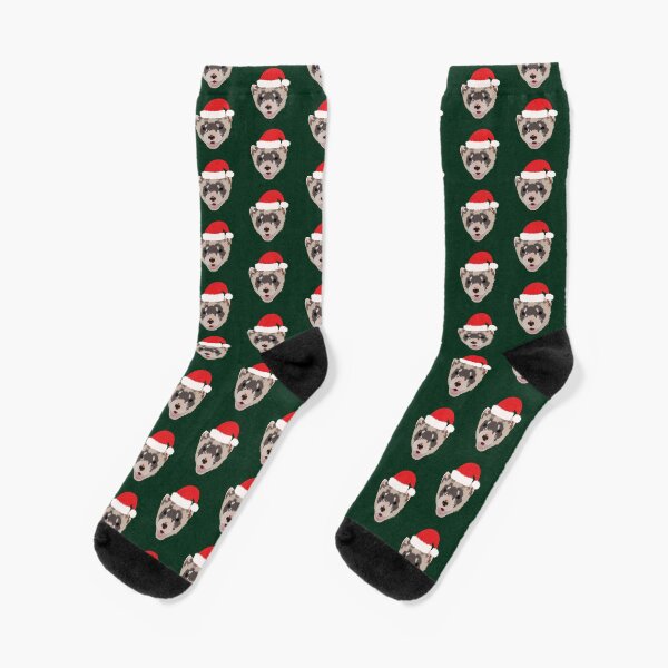 Artikel-Vorschau von Weihnachtsfrettchen, designt und verkauft von KCPetPortraits.