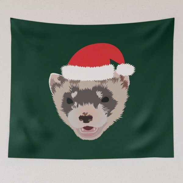 Item preview, Christmas Ferret designed and sold by KCPetPortraits.