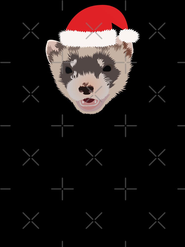 Christmas Ferret Baby One Piece By Kcpetportraits Redbubble