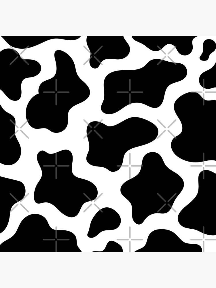 cow print cow-print-art-board-print-for-sale-by-faerieyoo-redbubble