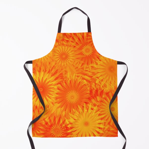 Item preview, Dandelion Yellow Orange Flower Pattern  designed and sold by Deborah Camp.
