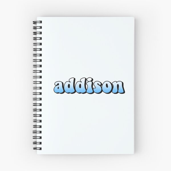 Item preview, aesthetic pastel blue gradient addison name designed and sold by STAR10008.