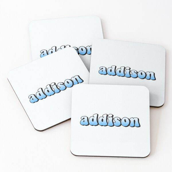 Item preview, aesthetic pastel blue gradient addison name designed and sold by STAR10008.