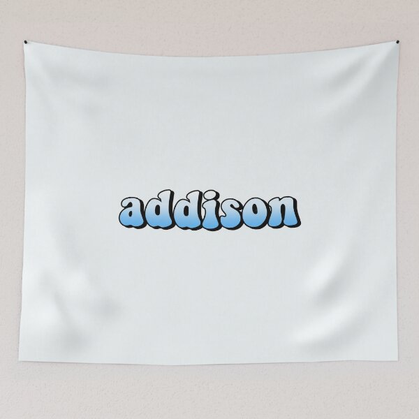 Item preview, aesthetic pastel blue gradient addison name designed and sold by STAR10008.