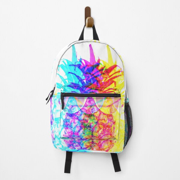 Item preview, Cool Sunglasses-Wearing Neon Pineapples designed and sold by StayCuztom.