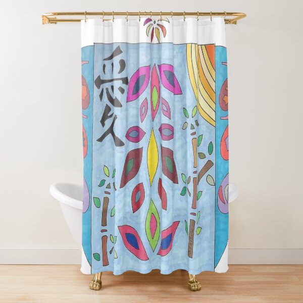 Christmas Love Shower Curtain
