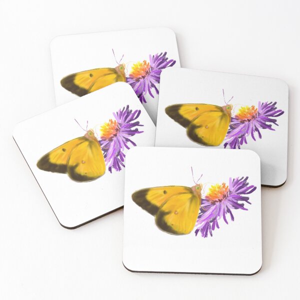 Item preview, Orange Sulphur Butterfly designed and sold by Katie Morris Art.