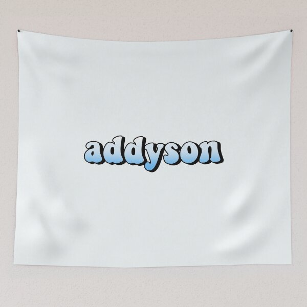 Item preview, aesthetic pastel blue gradient addyson name designed and sold by STAR10008.