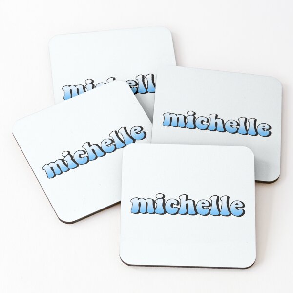 Item preview, aesthetic pastel blue gradient michelle name designed and sold by STAR10008.