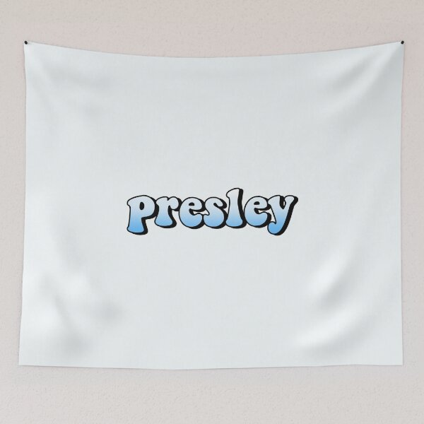 Item preview, aesthetic pastel blue gradient presley name designed and sold by STAR10008.