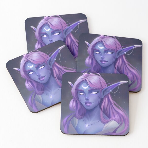 Item preview, Elf Serlida Portrait designed and sold by evasolo.