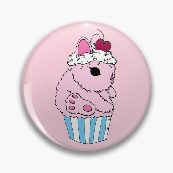 Item preview, Bunny Cupcake 2- Strawberry- Pink designed and sold by mochinumnums.