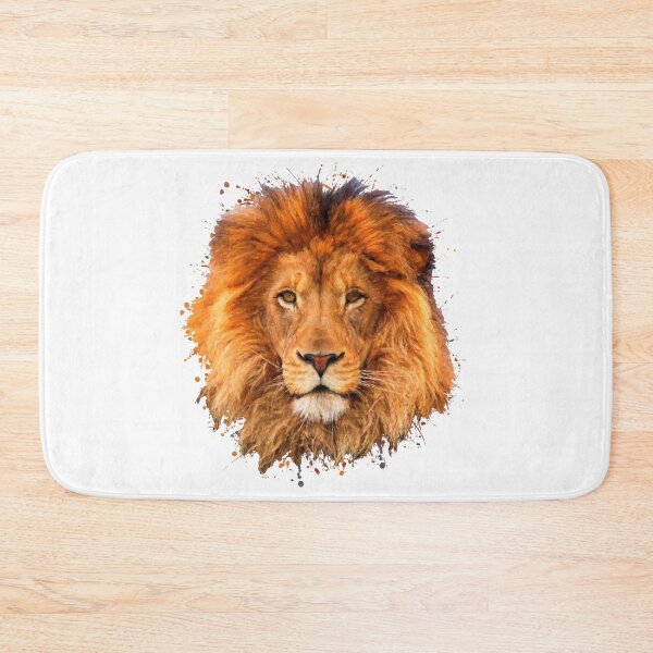 Item preview, Lion watercolor design, lion oil designed and sold by DelzStudio.