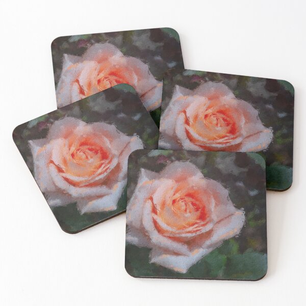 Item preview, Painterly Effect On Photo Of Real Rose designed and sold by Mano Chandra Dhas.