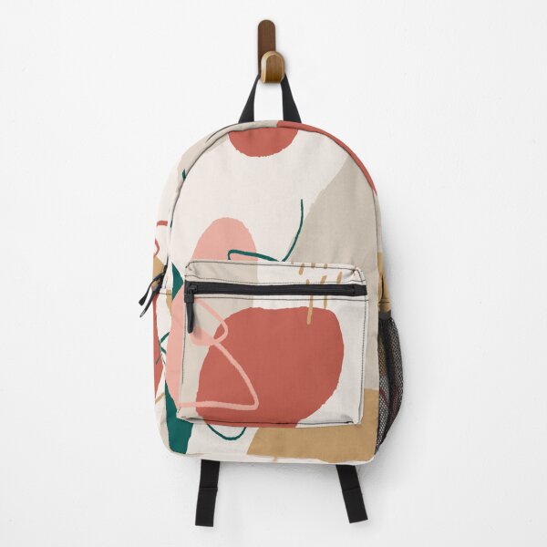 Item preview, Abstract Lines Crosses Blobs Pattern designed and sold by DiverseMerch.