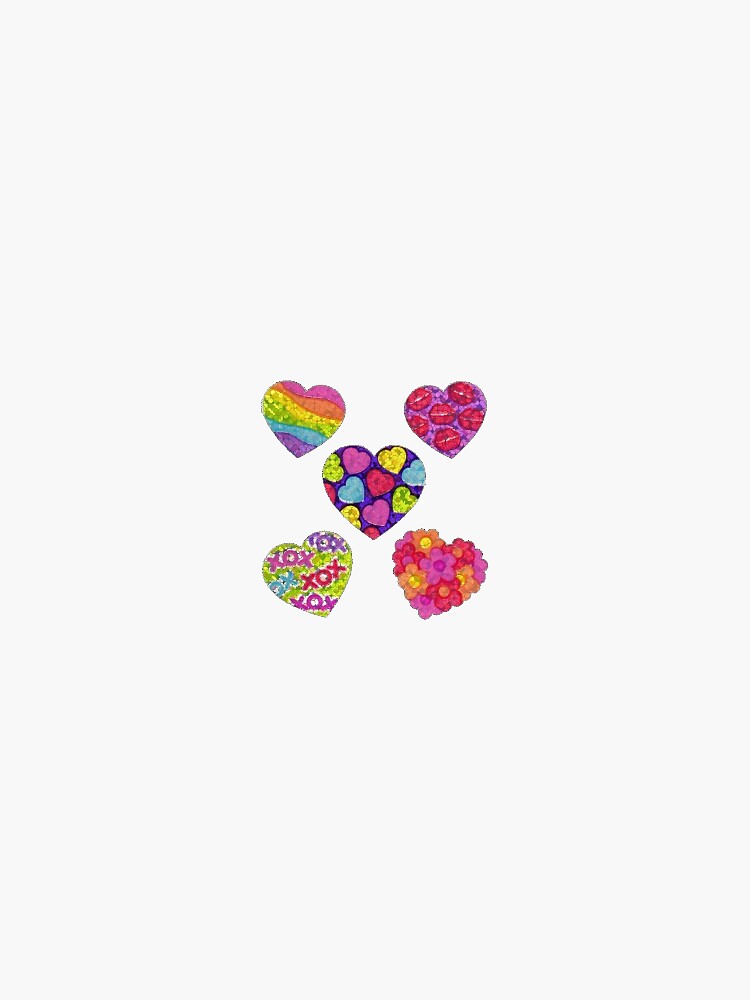 Rainbow Glitter Heart Patches (pk6) – TANTRUM