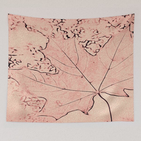 Item preview, Maple leaf minimalistic mauve art designed and sold by SulkaCreative.