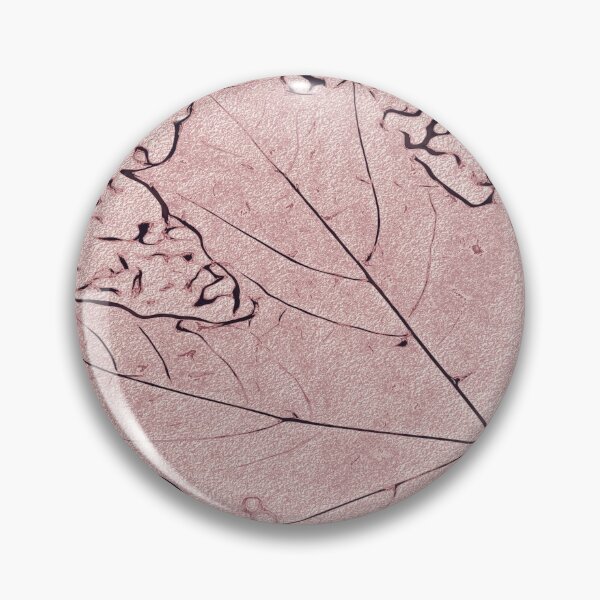 Item preview, Maple leaf minimalistic metallic pink art designed and sold by SulkaCreative.