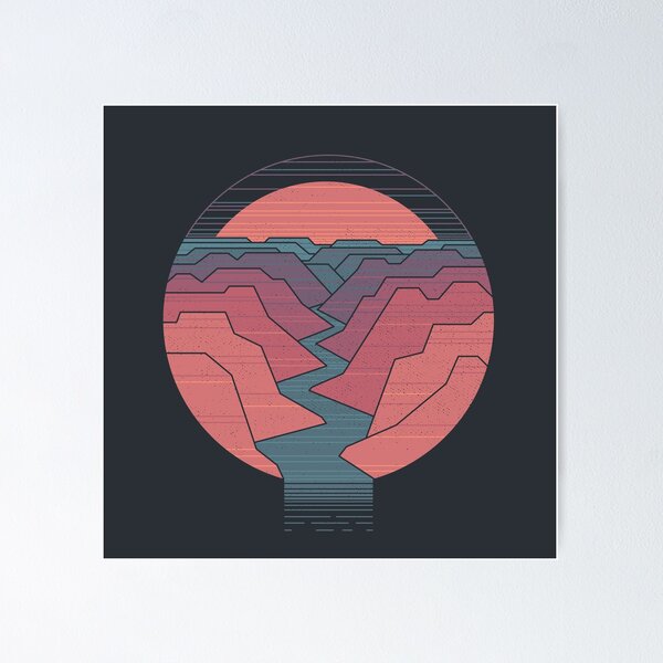 Item preview, Canyon River designed and sold by thepapercrane.