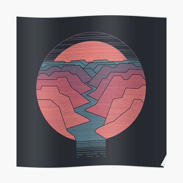 Canyon River Poster