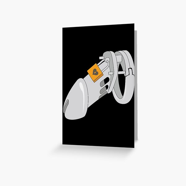 Chastity Cuckold Greeting Card