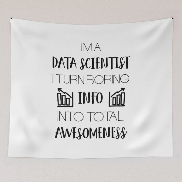 Item preview, I’m A Data Scientist I Turn Boring Info Into Total Awesomeness T-Shirt designed and sold by ZANKELLO.