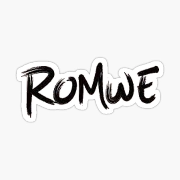 Romwe Logo And Symbol, Meaning, History, PNG atelieryuwa.ciao.jp