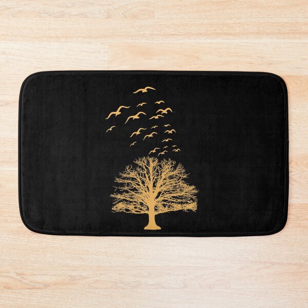 Item preview, The Tree of Life, Silhouettes of birds flying away from a large  leafless tree designed and sold by Achidesign.