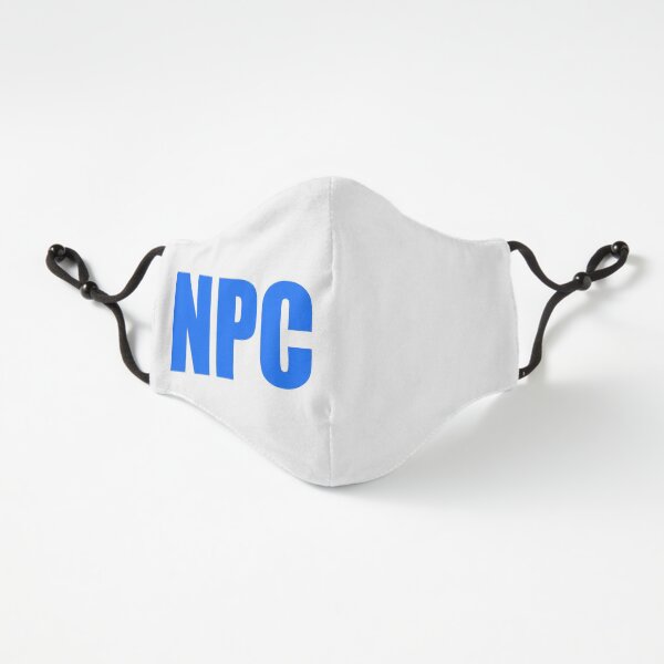 NPC 'Non-Player Character' RPG Gaming Jargon Slogan Anonymous Fitted 3-Layer